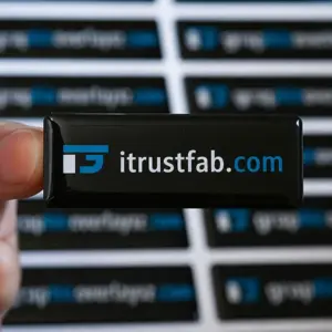 3D Dome Stickers