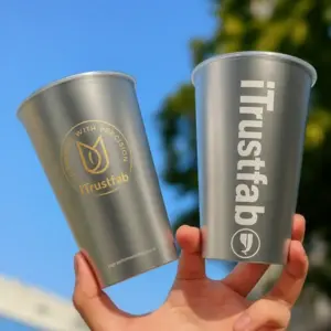 Customized IML PP Packaging Labels for Plastic Cups