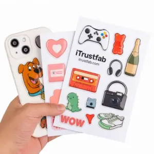 Epoxy Dome Stickers